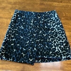Dahlia Animal Print lined Skirt